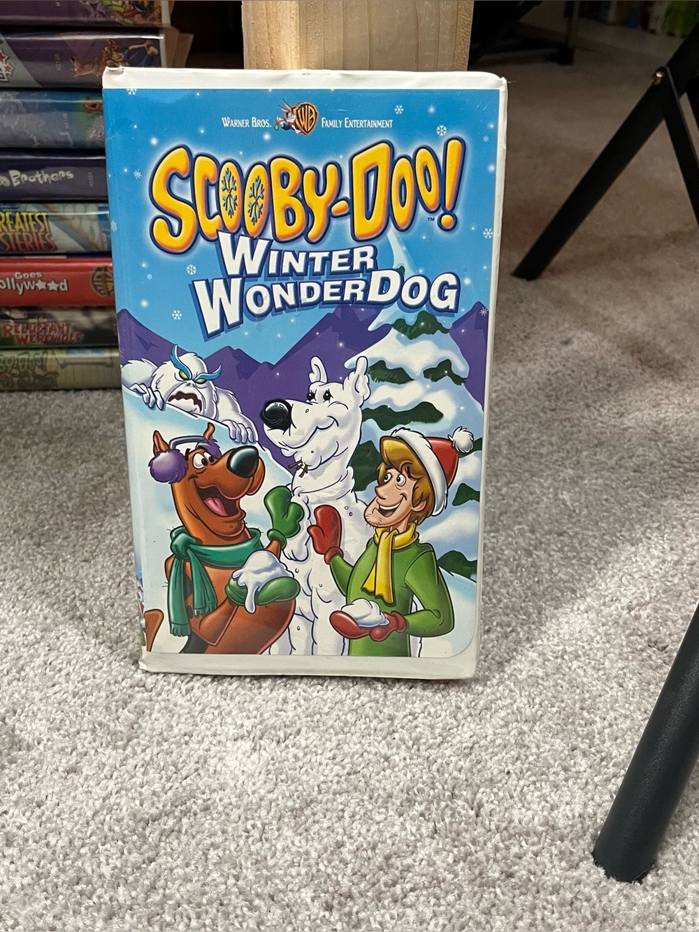 Scooby-Doo - Winter Wonderdog (VHS, 2002, Clam Shell) Tested